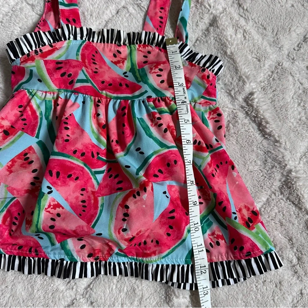SHEIN | Girls Adjustable Watermelon Two Piece Set | Size 90